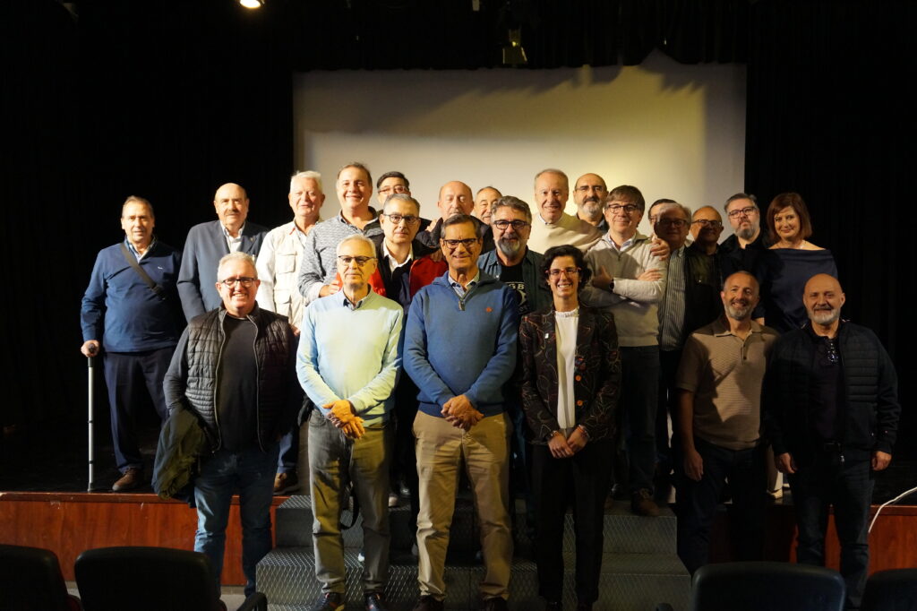 Foto de familia al terminar el acto
